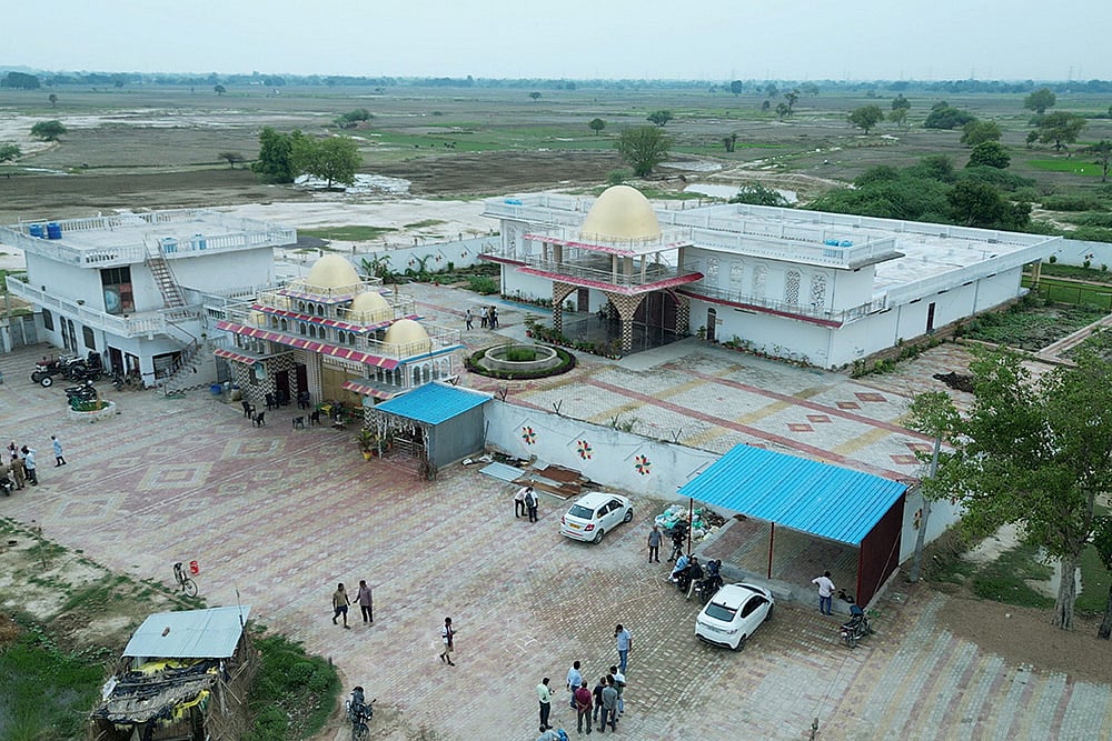 | Photo: PTI : Ashram of Bhole Baba in Kanpur